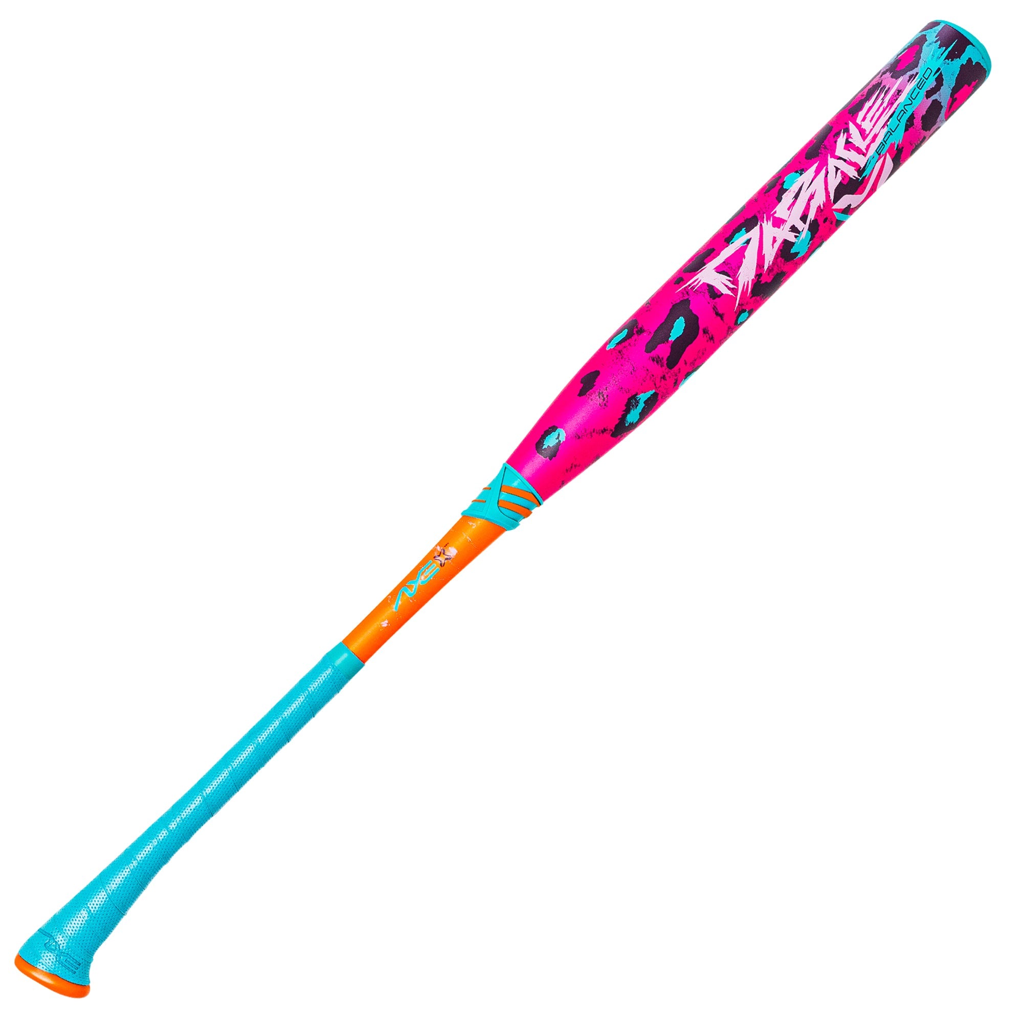 ORANGE 74　NO.2 Axe Dabacle Dual-Stamp Slowpitch Bat – Balanced Power with Axe