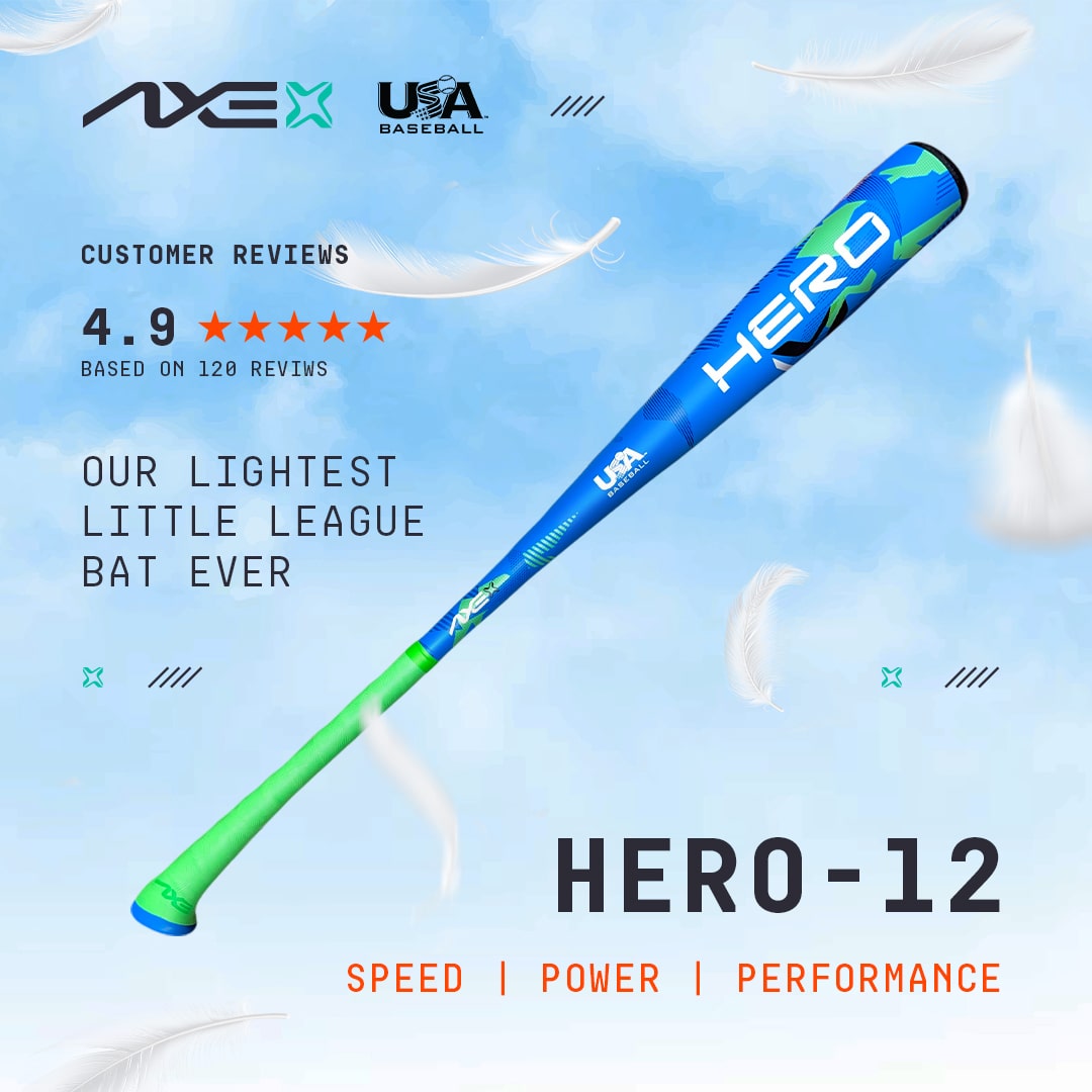 Axe Hero -12 USA Baseball Bat For Little League