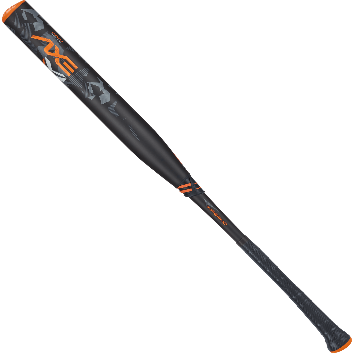 Axe Inferno Dual Stamp Endloaded Slowpitch Softball Bat - USA USSSA (Pro Flared Handle)