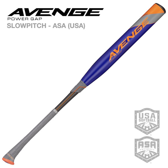2022 Avenge Power Gap ASA (USA) Slowpitch Softball Bat