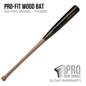 Pro-Fit 243 Model Wood Bat - Pro Axe Handle