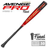 2023 Avenge Pro Hybrid FLARED (-3) BBCOR Baseball Bat